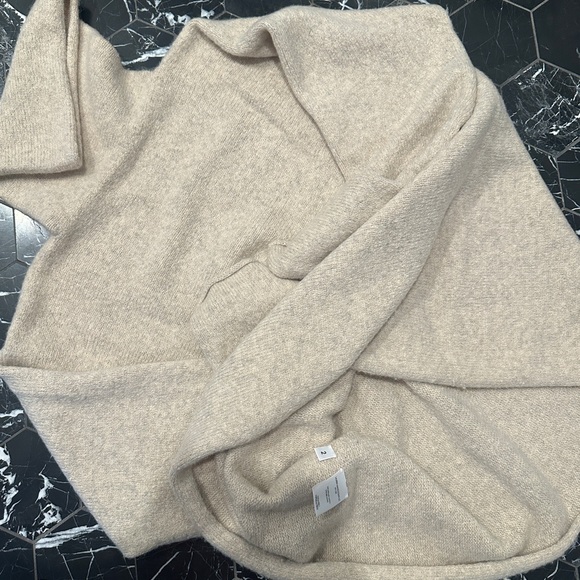 Lauren Manoogian Ecru Alpaca Turtleneck Sweater - Picture 7 of 9